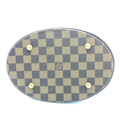 Louis Vuitton Marais Tote Bag Damier Ebène N42240 Ar0948 With Pouch