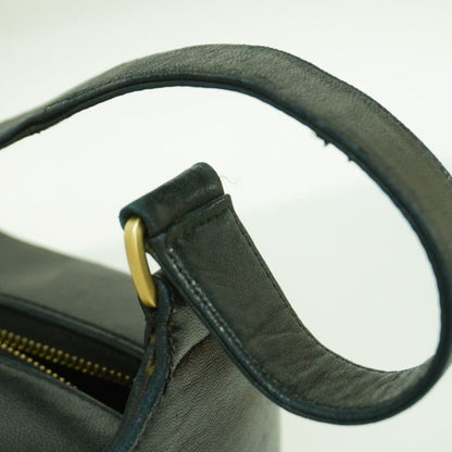 Chanel Shoulder Bag Choco Bar Lambskin Black Chien Pan Gold Hardware Women