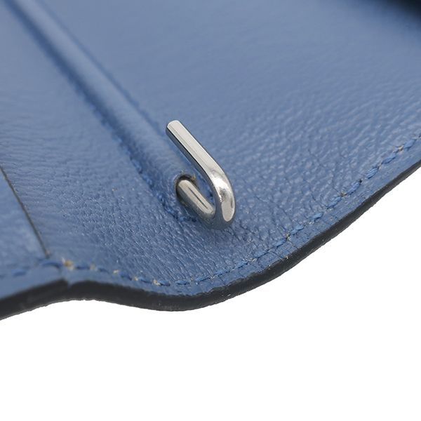 Hermes Notebook Cabas - Agenda Vision Chevre Blue Agathe Silver Hardware X