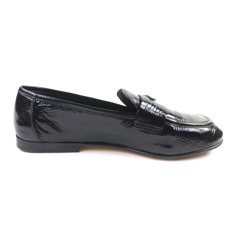 Louis Vuitton 24SS 1acyyl Soho Line Lvhardware Attached Leather Loafers Black
