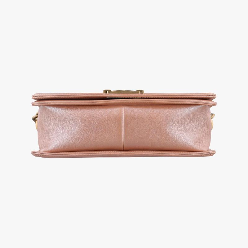 Chanel Boy Chanel Gold And Pink Lambskin A67086 20476822