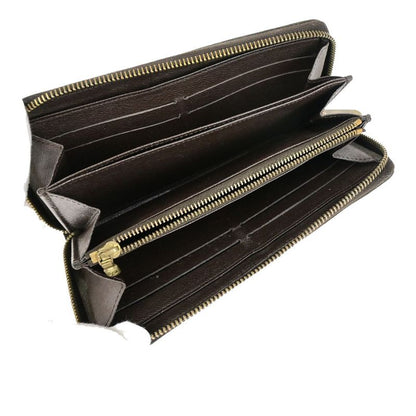 Louis Vuitton Zippy Wallet Damier Ebène Long Wallet N60015 09yg563