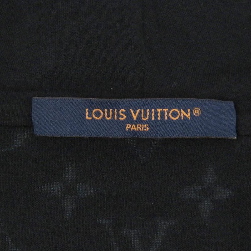 Louis Vuitton 23AW 1abj63 Monogram French Terry Zip-through Hoodie Pile Fabric