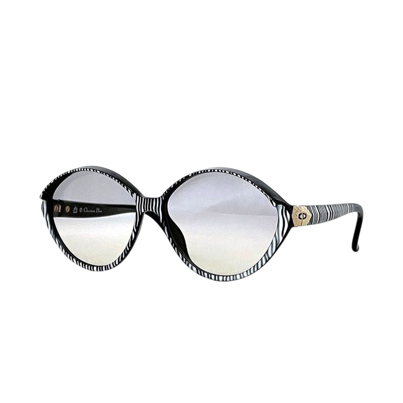 Christian Dior Sunglasses In Black White Gray