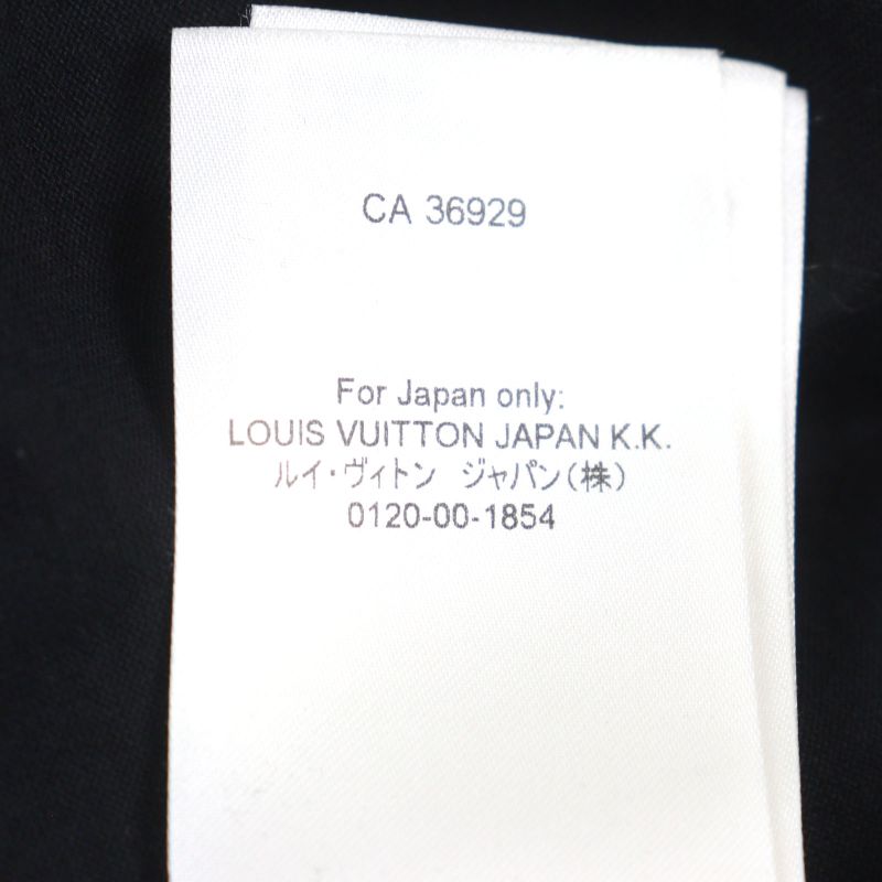 Louis Vuitton 23SS Hoy10w 100% Cotton LV Concert Print Logo Embroidery Crew