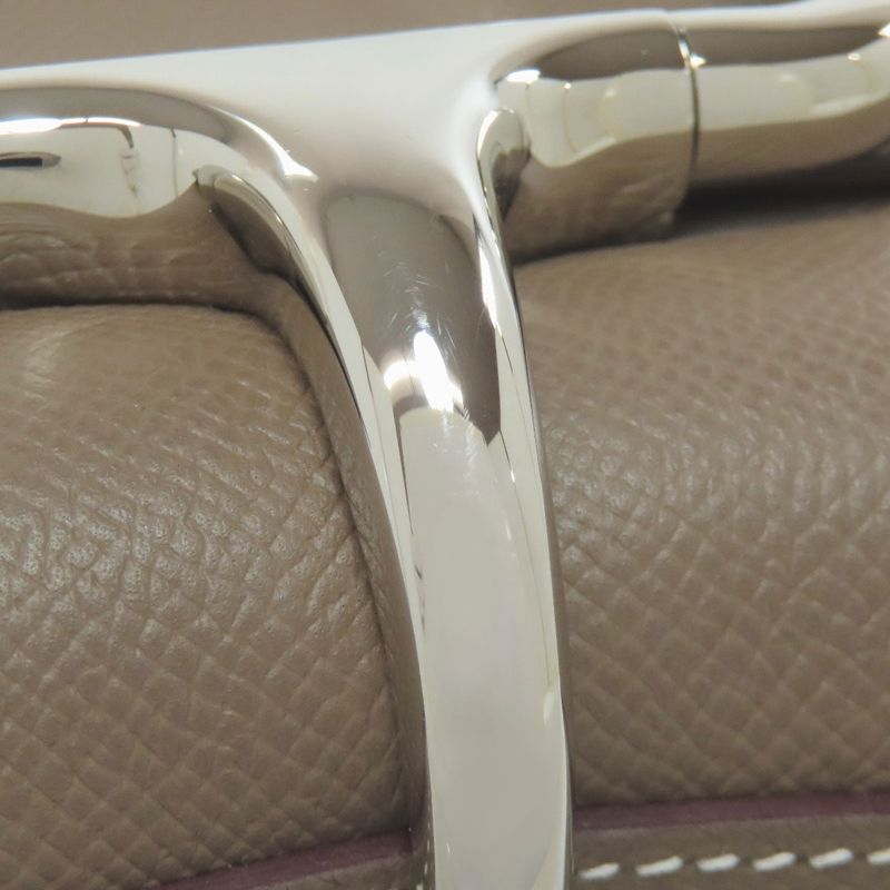 Hermes Della Cavalleria Elan Etop Silver Hardware Shoulder Bag Epson Women