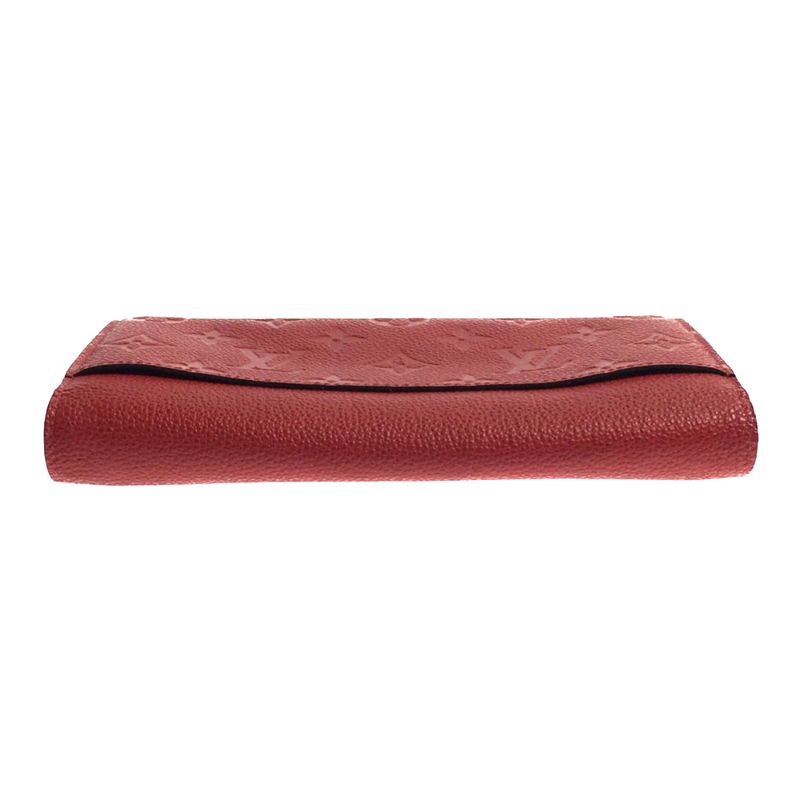Louis Vuitton Portefeuille Sarah Monogram Empreinte M61181 Red