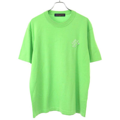 Louis Vuitton 22aw Signature Short Sleeve Crew Neck Knit T-Shirt Rm222q Jl4