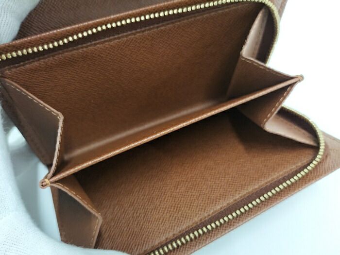 Louis Vuitton Portmonnais Bietresole Fold Wallet Monogram Brown M61730