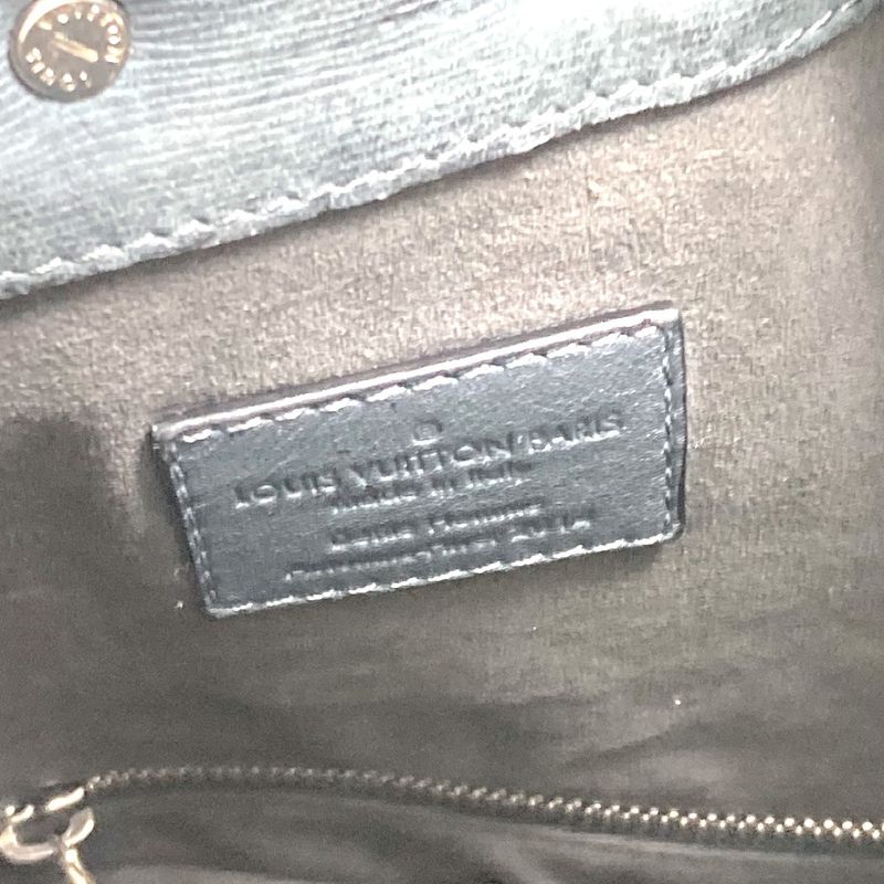 Louis Vuitton Shoulder Bag Cuir Epi NS Leather Noir Black