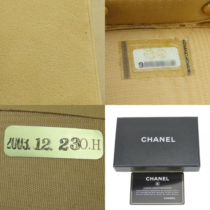 Chanel Key Case 6-stacks Caviar Skin Beige Gold Hardware 8-stacks Coco Mark