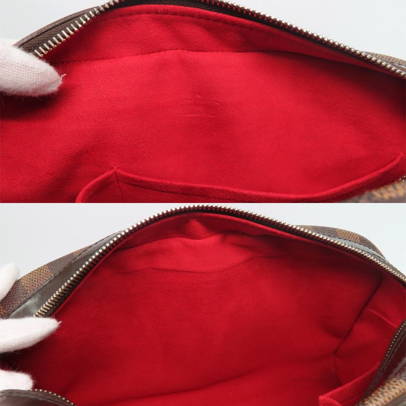 Louis Vuitton Duomo N60008 Damier Ebene Tote Bag Handbag Dome Shape