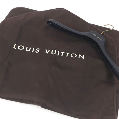 Louis Vuitton 21SS Wool Cotton Monogram Jersey Single Tailored Jacket Navy 46
