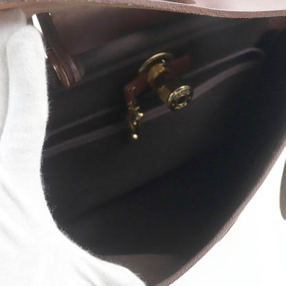 Hermes Yale Bag PM Toile Officier Vibrato Gold Hardware Shoulder Bag Brown