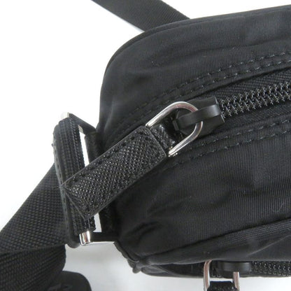 Prada 1bc167 Re-nylon Triangle Logo Triangle Plate Shoulder Bag With Pouch