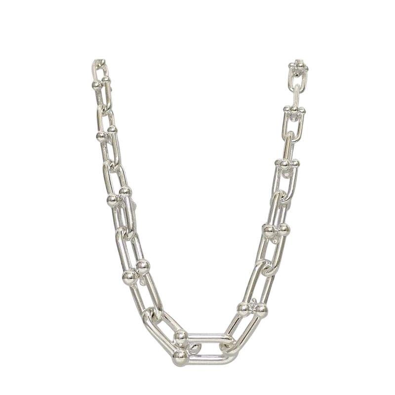 Tiffany & Co Necklace Hardware Graduated Link Necklace