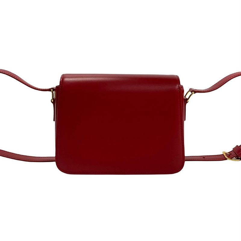 Celine Teen Triomphe Logo Hardware Leather