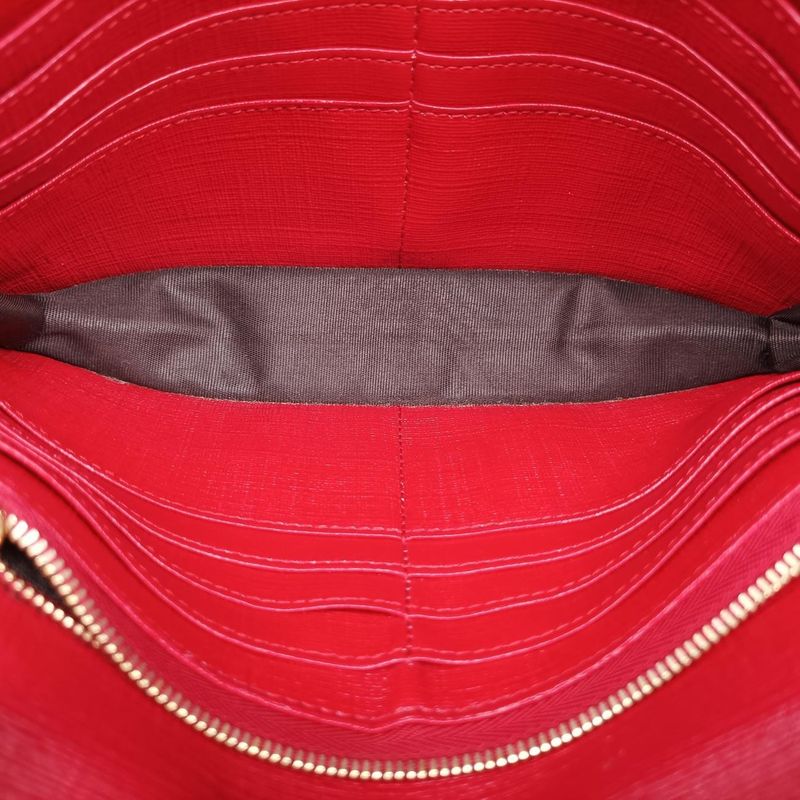 Guccigg Supreme Beige And Red PVC Coated Canvas 354086