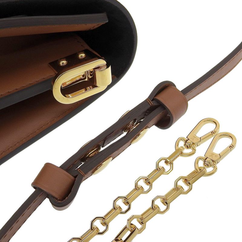 Louis Vuitton Monogram Reverse Dauphine PM Shoulder Bag
