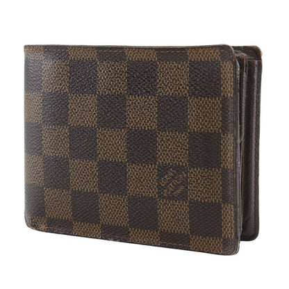 Louis Vuitton Portefeuille Florine N60011 Damier Canvas Brown Ri1186 Men's