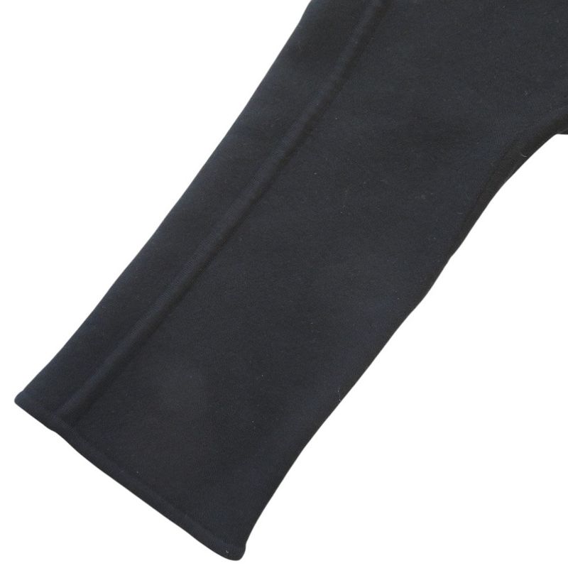 Hermes Collarless Knit Jacket Reversible Model Wool/cashmere Black Outerwear