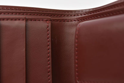 Cartier Fold Wallet Vintage Cartier Men's Wallet Must De Cartier Bordeaux