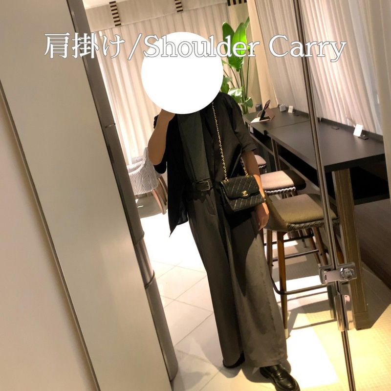 ◎ Authentic Chanel Paris Limited Matelasse Shoulder Bag Chain Black Gold