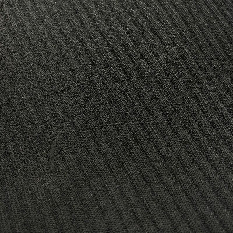 Balenciaga 20aw Heavyweight Ribbed Knit Skirt 641415 Black M