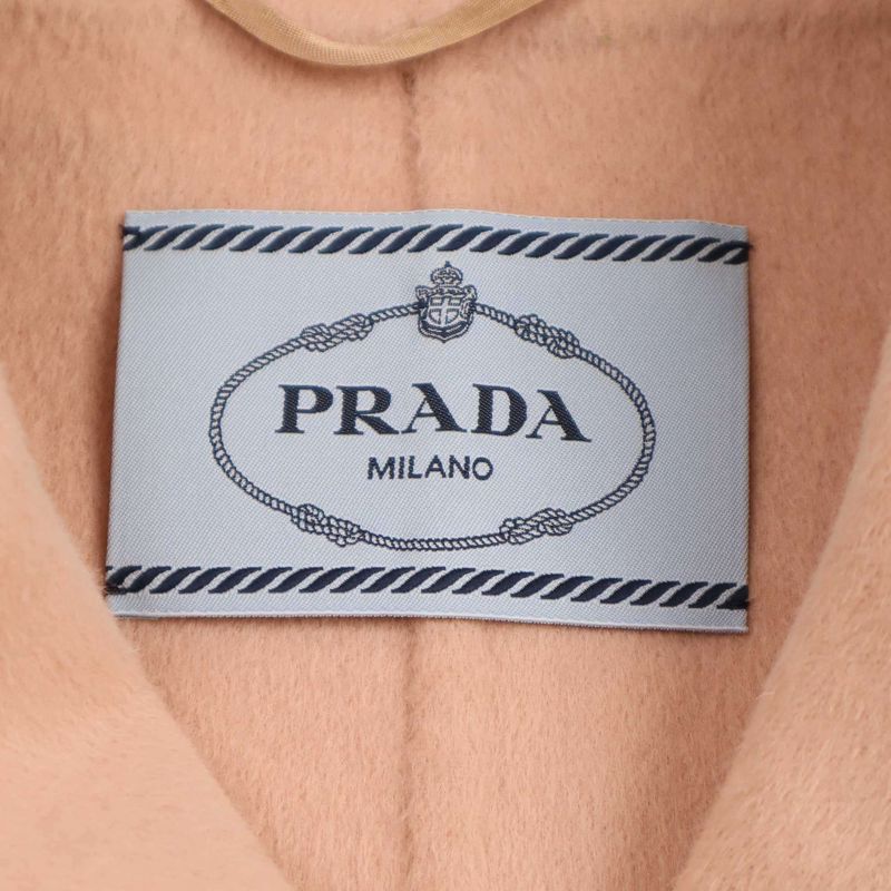 Prada 21ss Wool Coat P692nl Pink 36