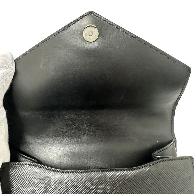 Prada Bag Women's Brand Shoulder Bag Leather Chain Shoulder Black Mini Bag