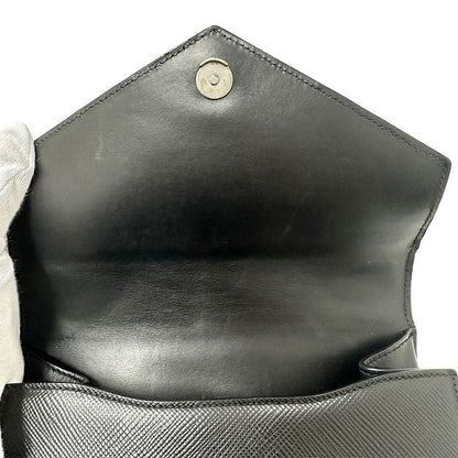 Prada Bag Women's Brand Shoulder Bag Leather Chain Shoulder Black Mini Bag
