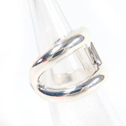 Hermes Osmoz GM Ring Ag925 Ring Silver 50 Size Approx Size 10 With Box Made In