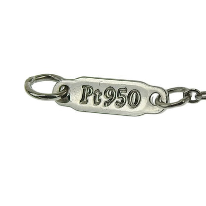 Tiffany & Co Jean Schlumberger Sapphire Necklace Pt950 Platinum Sapphire 40.5cm