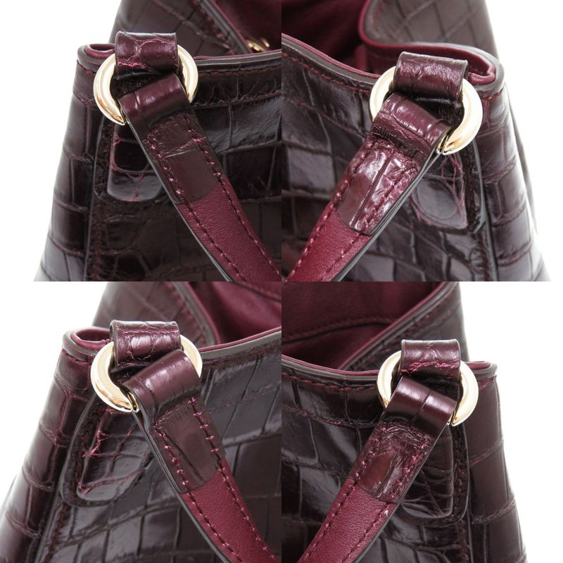 Gucci Soho 2way 336751 525040 Leather Purple 0696 Purple Tote Bag Gucci