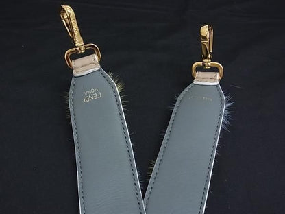 Fendi Strap You Leather Bag Shoulder Strap Shoulder Women Brown Bl8500