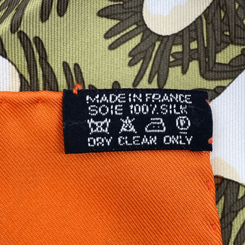 Hermes Carre 90 Noel Au 24 Faubourg Christmas At 24 Faubourg Silk Scarf