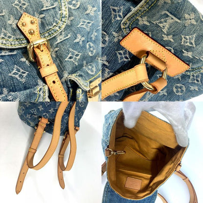 Louis Vuitton Backpack Sac Ado PM M95057 Monogram Denim Canvas Blue