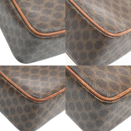 Celine Carriage Motif Shoulder Bag Macadam PVC Leather 31ka940