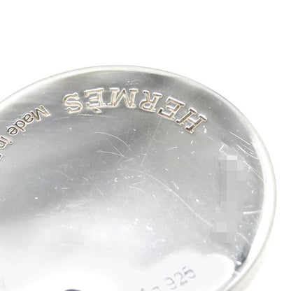 Hermes Bracelet Ex Libris PM Silver 925 18k Pink Gold Silver X Pink Gold Sh