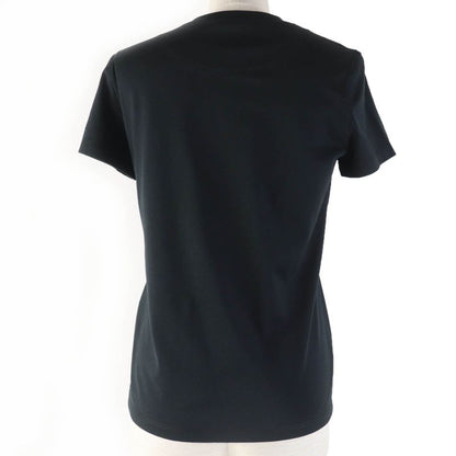Hermes 2024ss 4h4642da 100% Cotton Short Sleeve T-shirt Black 34 Made In France