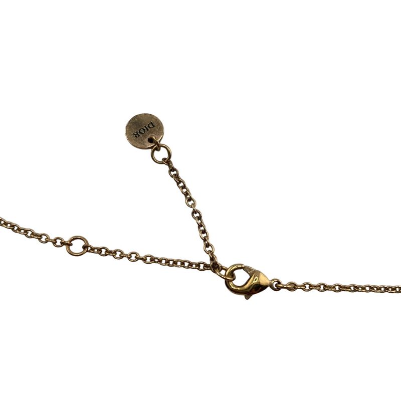 Christian DIOR Clair D Lune Cles Clair D Lune Necklace Branded Chain Jewelry