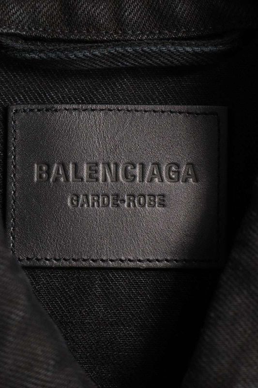 Balenciaga 23SS 72garde-robe 724649 Tnw40 Oversized Denim Jacket Men's 3