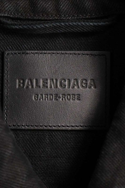 Balenciaga 23SS 72garde-robe 724649 Tnw40 Oversized Denim Jacket Men's 3