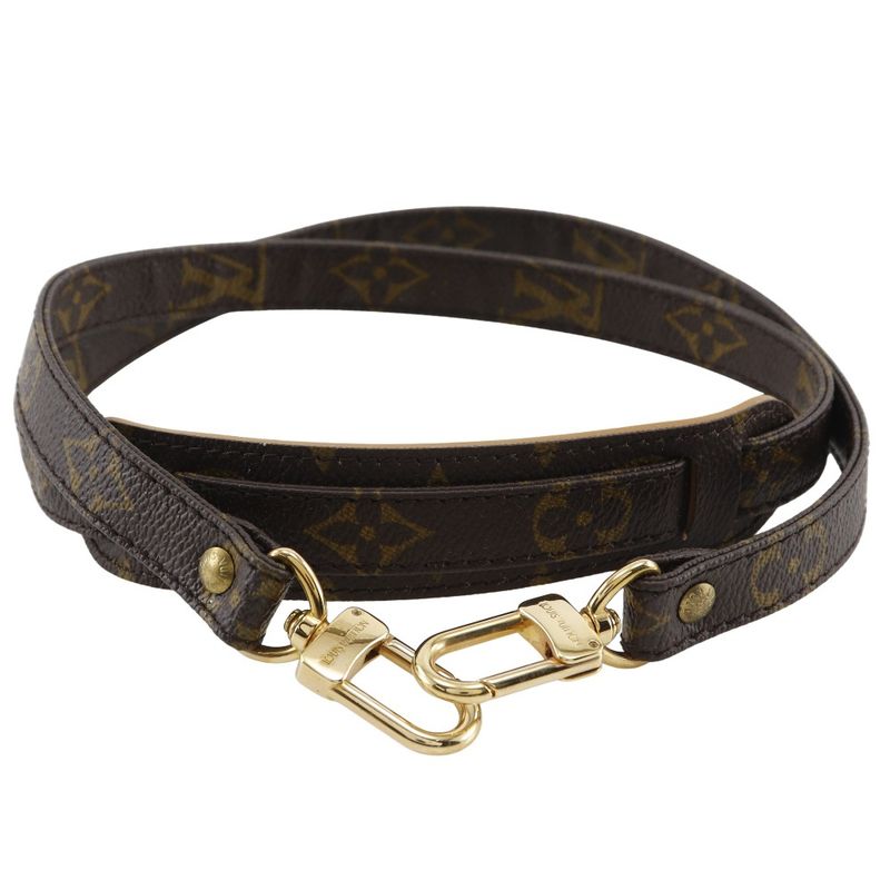 Louis Vuitton Monogram Canvas Brown Unisex Shoulder Strap
