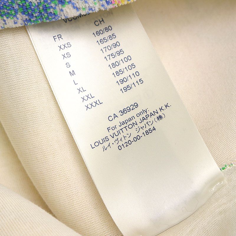 Louis Vuitton Pastel Monogram Pullover Hoodie Size S Multicolor