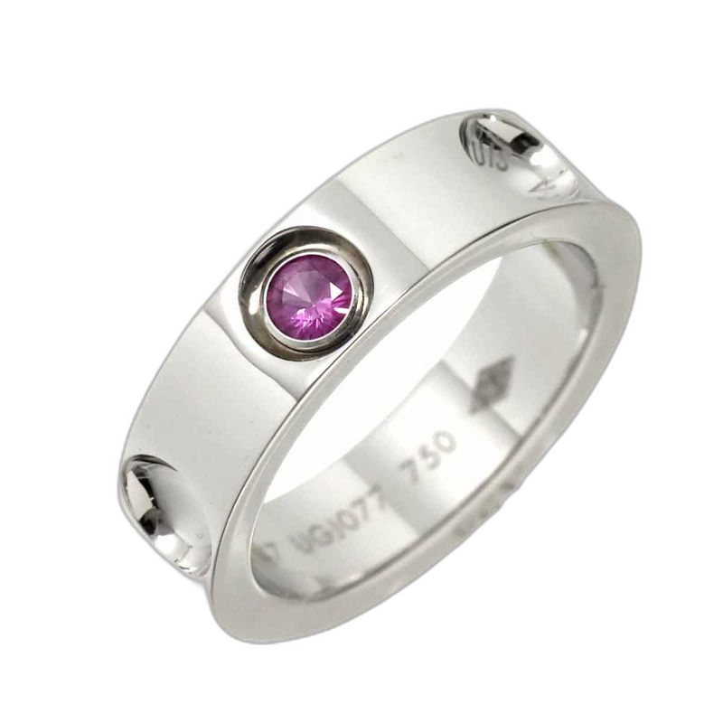 Louis Vuitton Petite Bag Empreinte 47 Ring Saffiano 18K WG White Gold