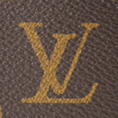 Louis Vuitton Card Case Organizer De Poche Brown/saffron Yellow