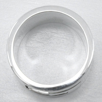 Gucci Branded G Wide Silver 925 12.5 Ladies 10.8g Ring