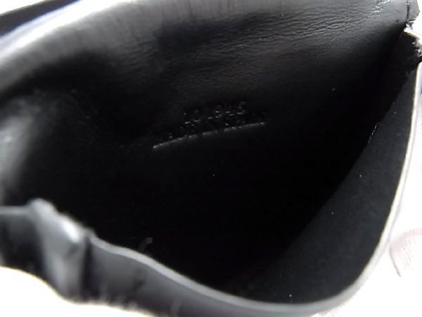 Pattern Loewe Anagram Leather Coin Case With Strap Coin Purse Ladies Men's