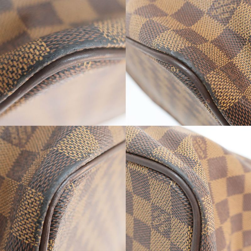 Louis Vuitton Greenwich PM Boston Bag N41165 Damier Brown Gdhardware